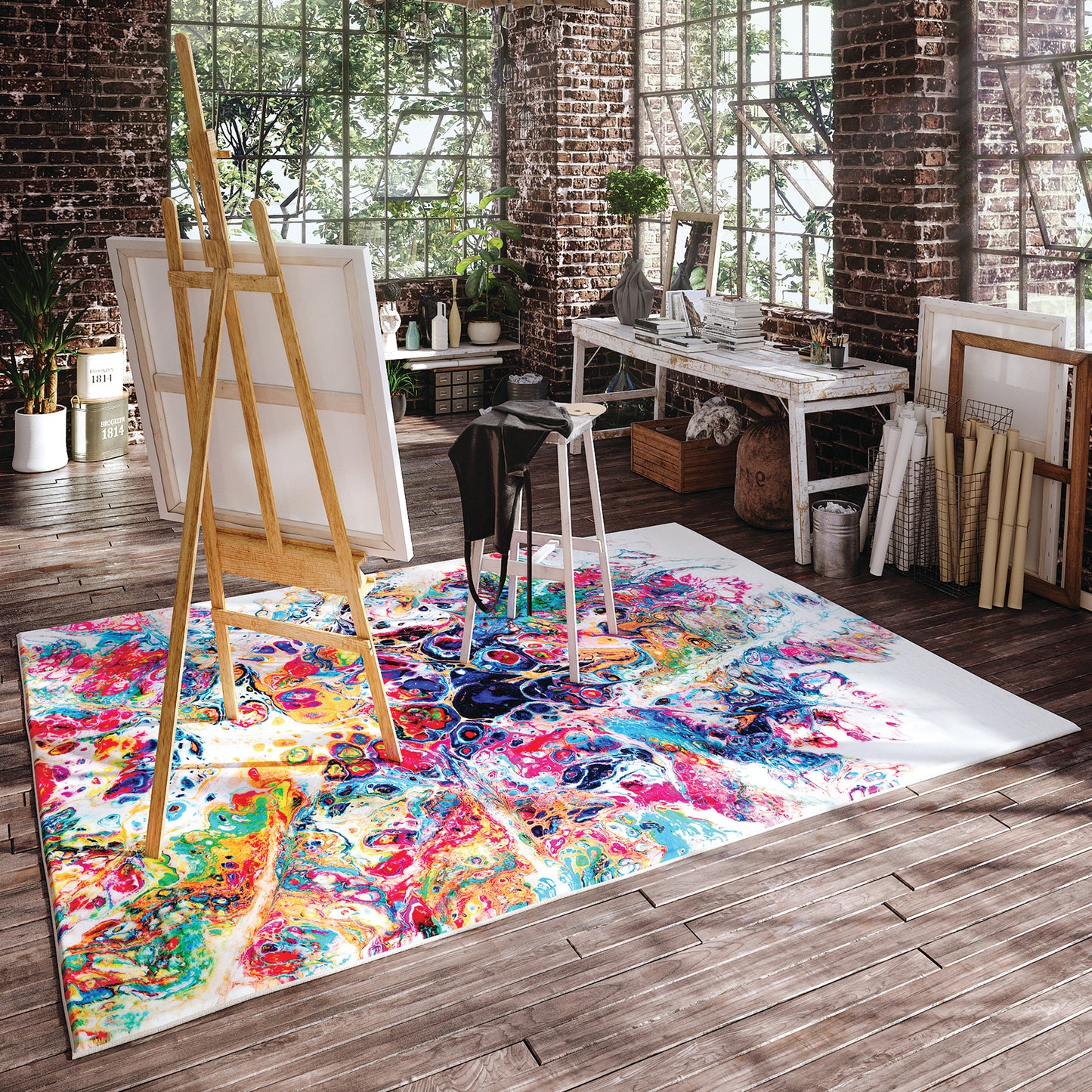 Dalyn Rugs Kikiamo Carnival Contemporary