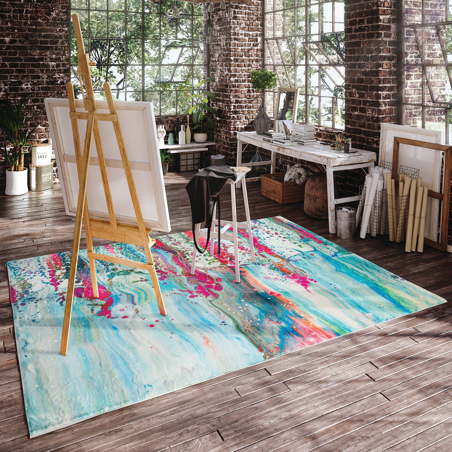 Dalyn Rugs Kikiamo Confetti Contemporary
