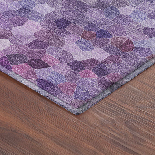 Dalyn Rugs Kaleidoscope Plum Transitional