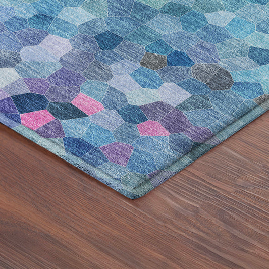 Dalyn Rugs Kaleidoscope Turquoise Transitional