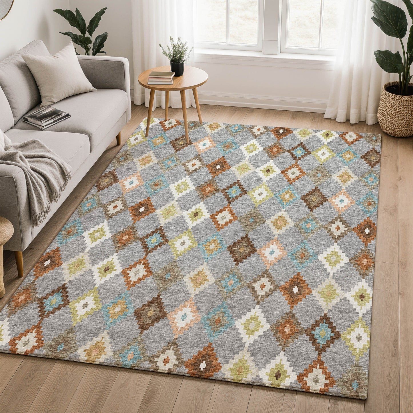 Dalyn Rugs Kenner Gray Transitional