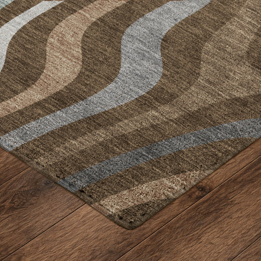 Dalyn Rugs Kenner Chocolate Transitional