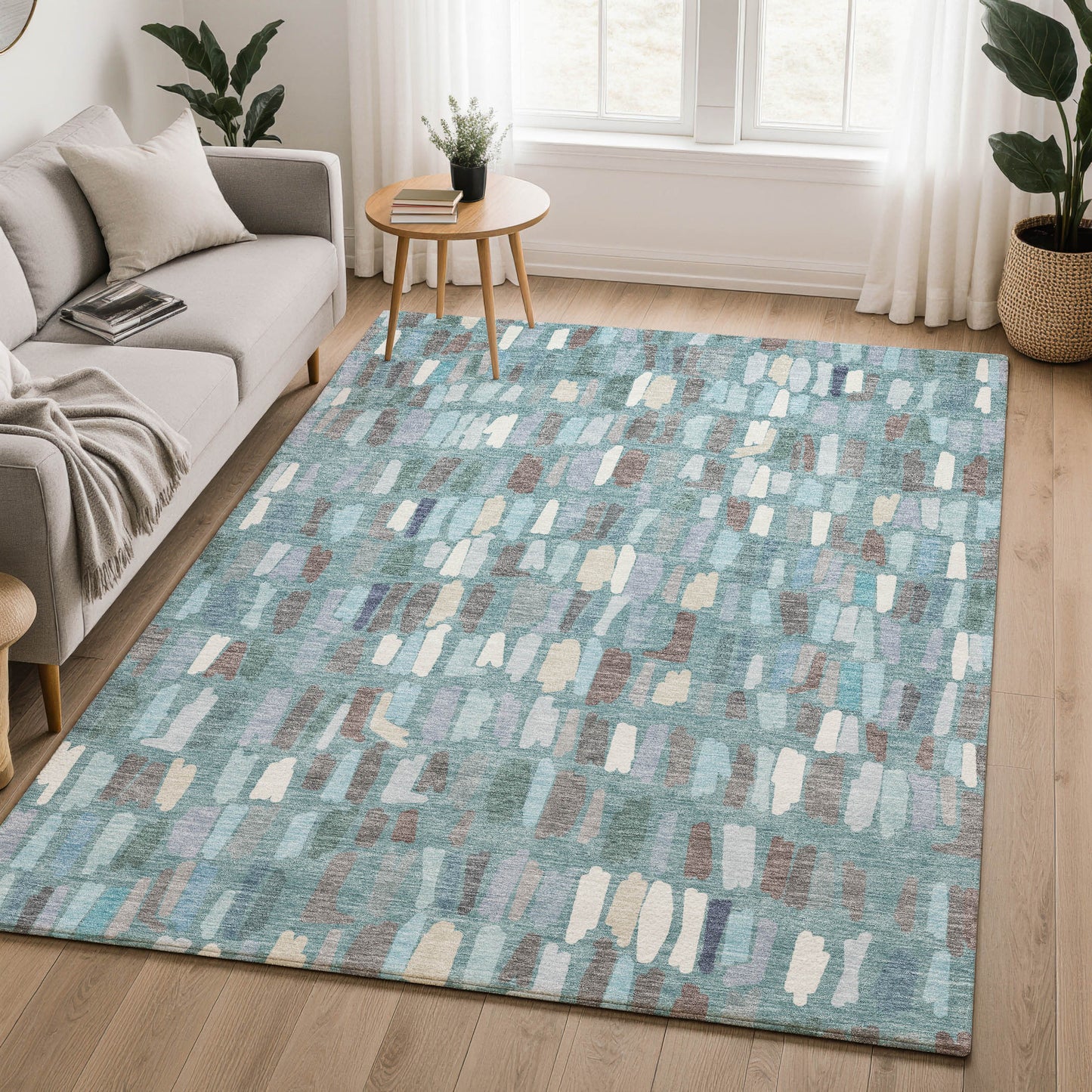 Dalyn Rugs Kenner Teal Transitional