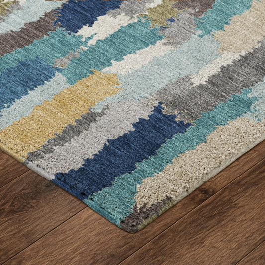 Dalyn Rugs Kenner Teal Transitional