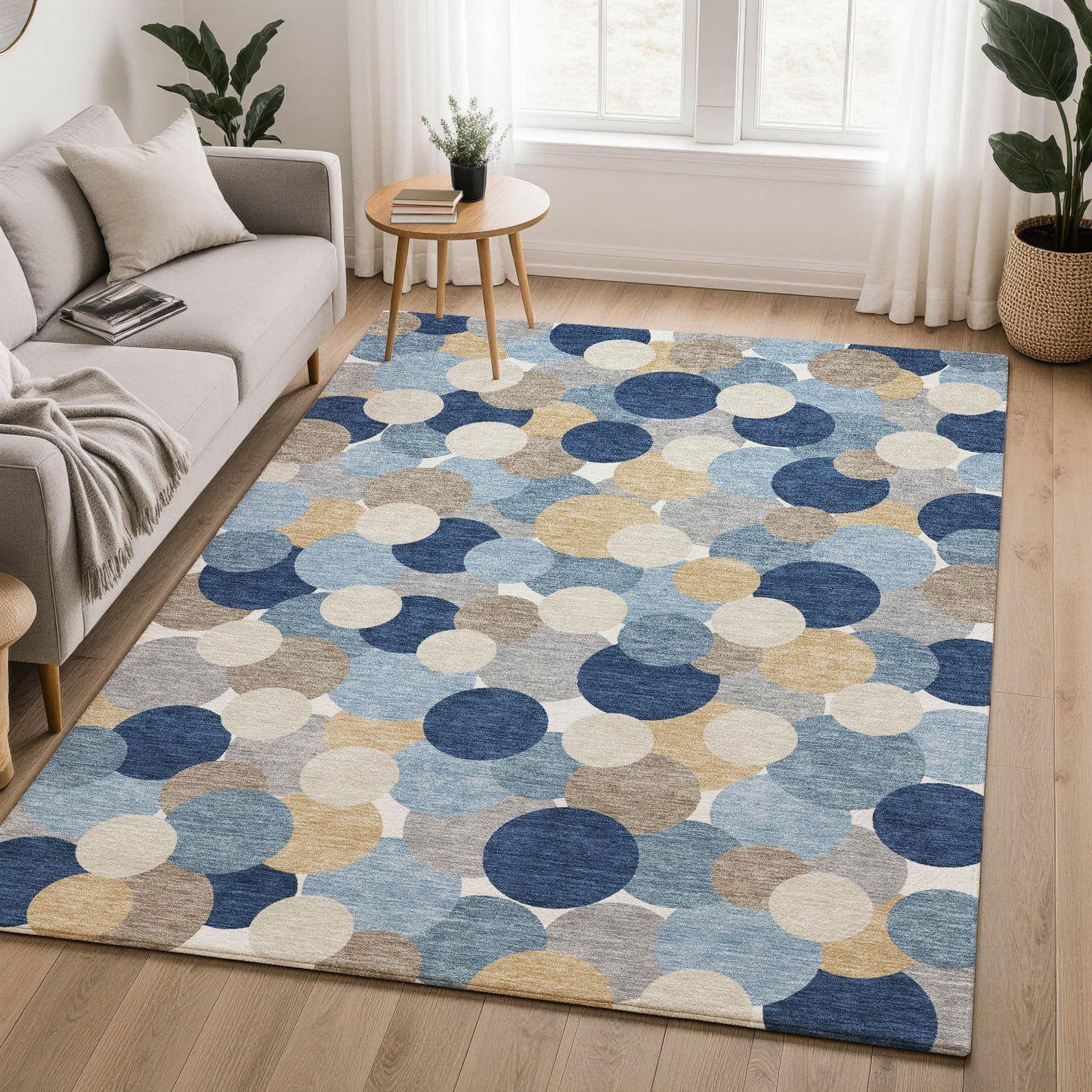 Dalyn Rugs Kenner Blue Transitional