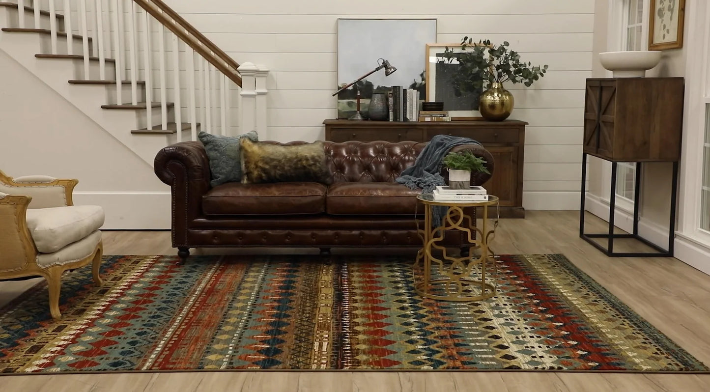 Karastan Spice Market 90932 Multi Modern/Contemporary Machine Woven Rug