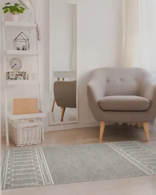 Kas Gramercy 1633 Grey Transitional Hand Tufted Rug