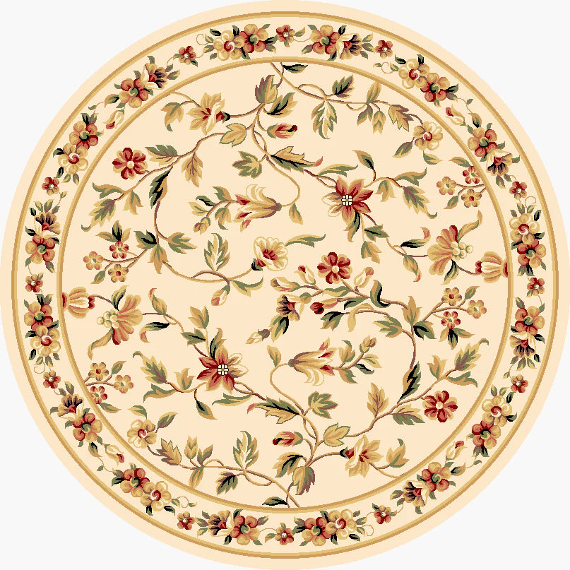 Kas Cambridge 7331 Ivory Traditional Machine Woven Rug