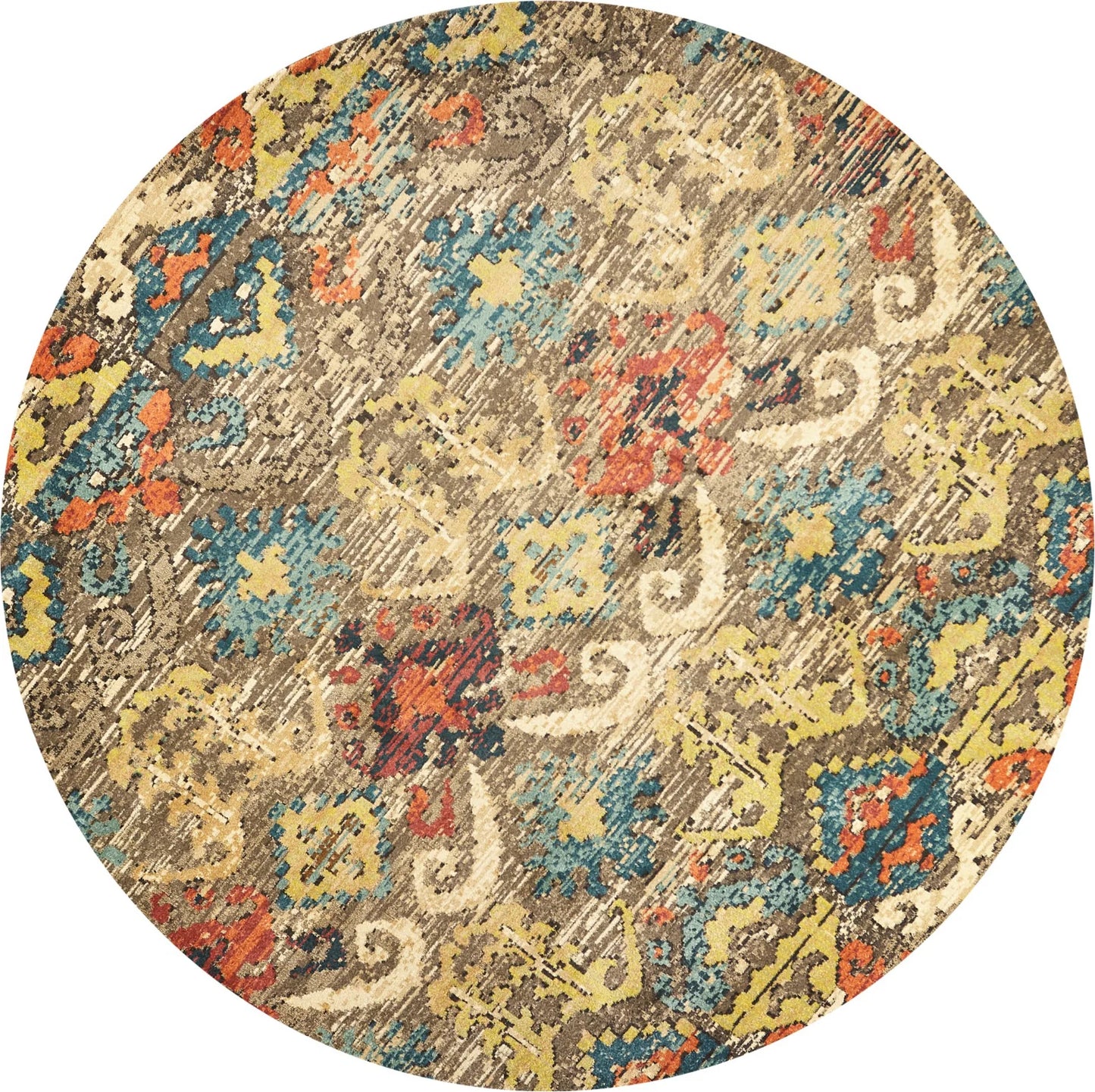 Kas Casablanca 4403 Taupe Traditional Machine-woven Rug