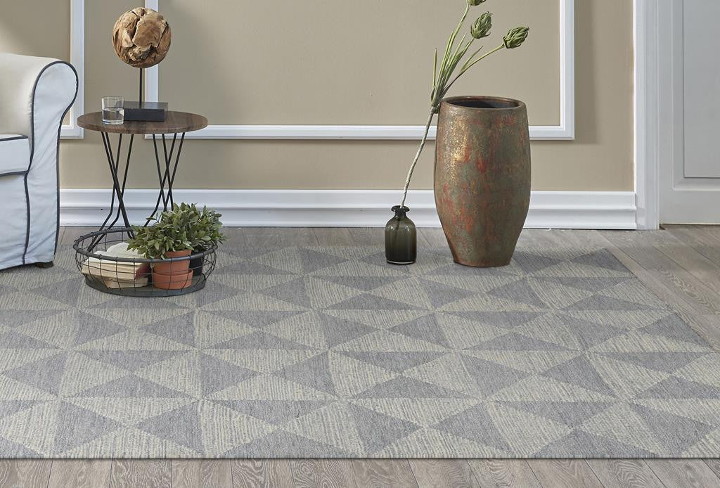 Kas Hudson 2464 Ivory Transitional Hand Tufted Rug