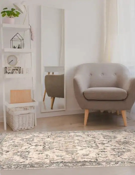 Kas Hue 4707 Ivory Traditional Machine Woven Rug