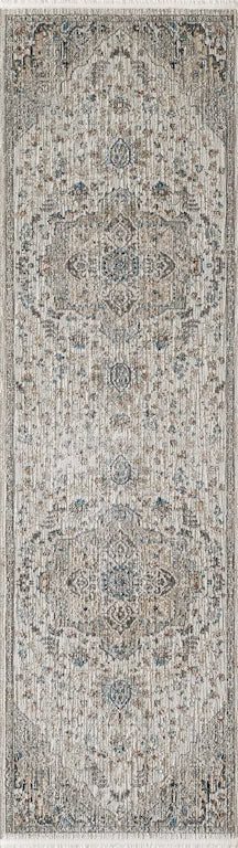 Kas Karina 8263 Ivory Grey Transitional Machine Woven Rug