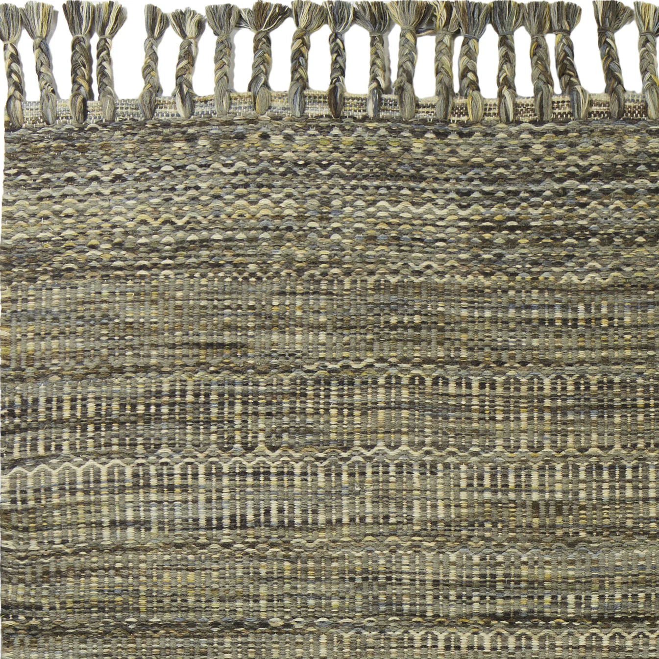 Kas Libby Langdon Homespun 5565 Slate Casual Hand-Woven Rug