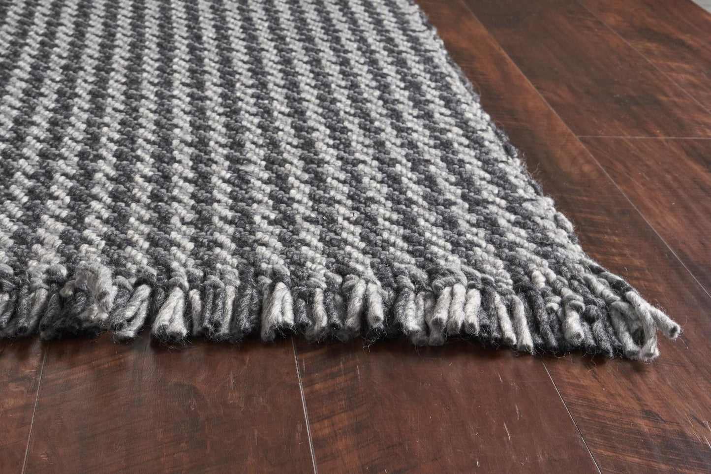 Kas Maui 1341 Grey Casual Handwoven Rug