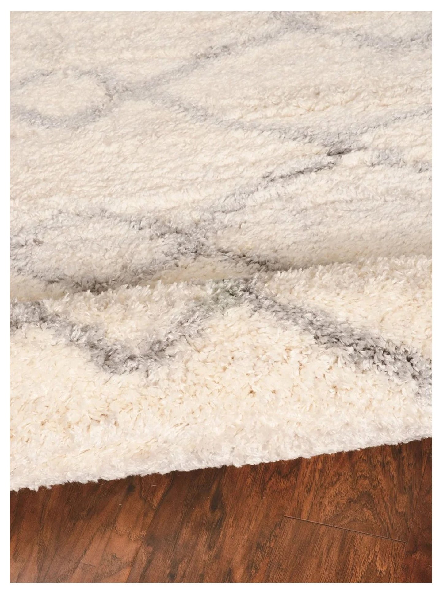 KAS MERINO 6700 Ivory Grey Casual Machinemade Rug - Rugs - KAS - Atlanta Designer Rugs