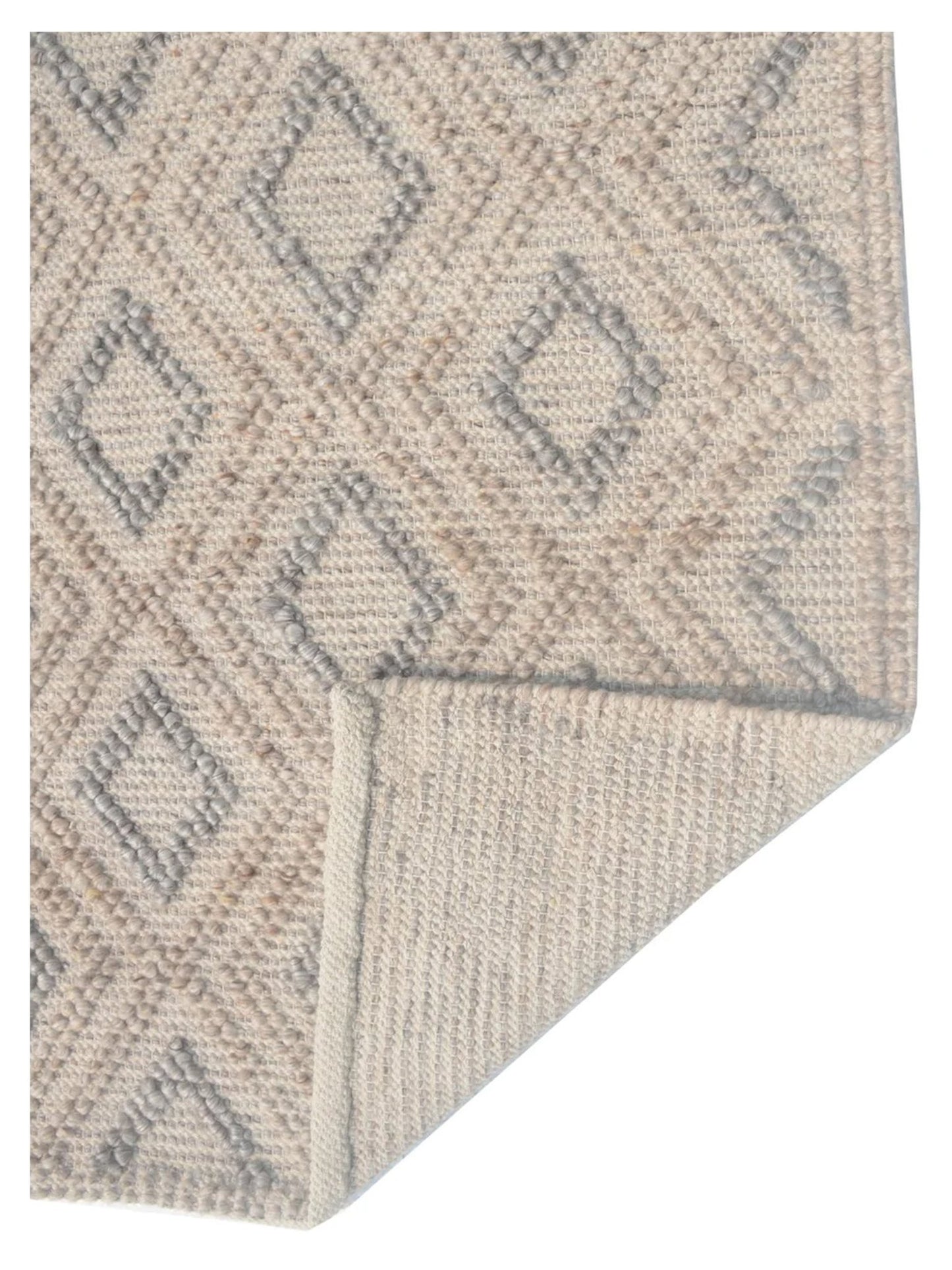KAS Chloe 7722 Natural Grey Casual Woven Rug - Rugs - KAS - Atlanta Designer Rugs