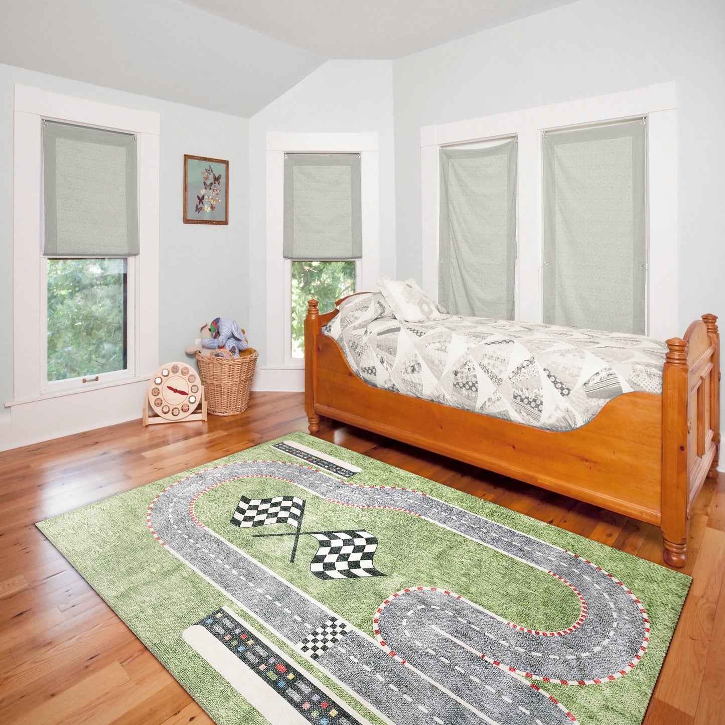 Dynamic Rugs Kidz 8086 Multi Children Machine-Made Rug