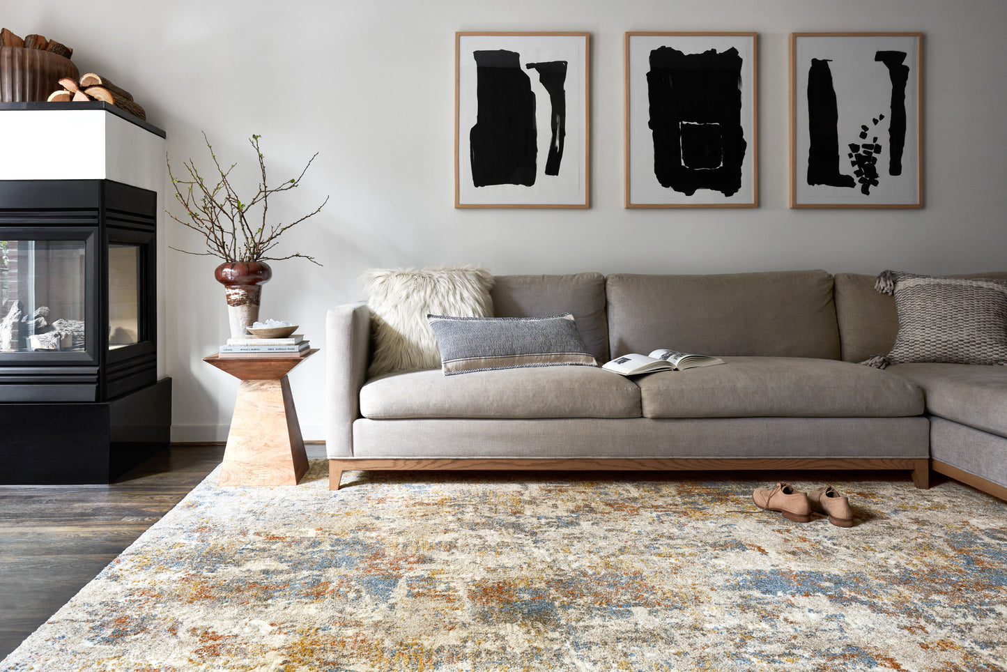 Loloi Landscape Multi Contemporary