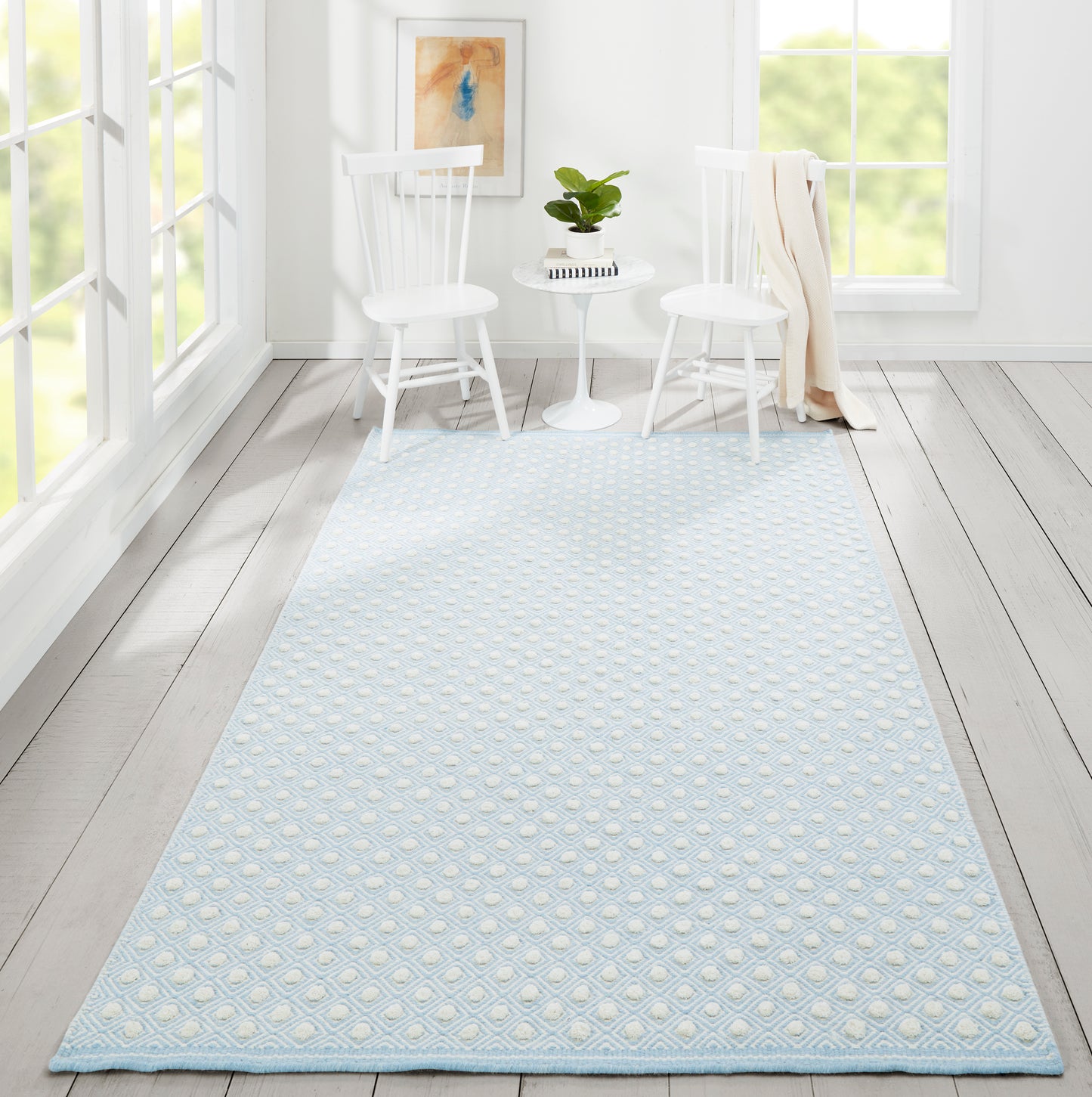 Erin Gates Langdon Blue Modern