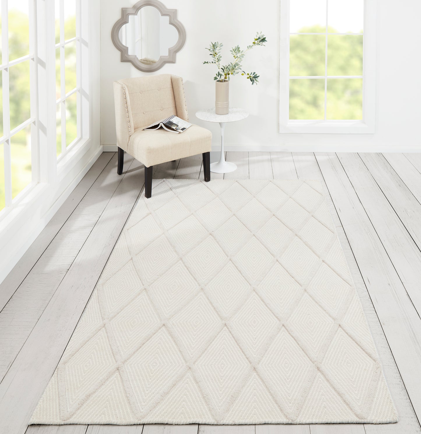 Erin Gates Langdon Beige Modern