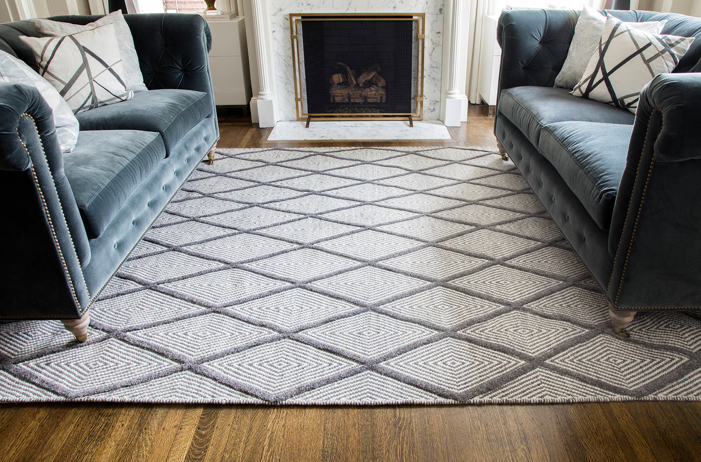 Erin Gates Langdon Charcoal Modern