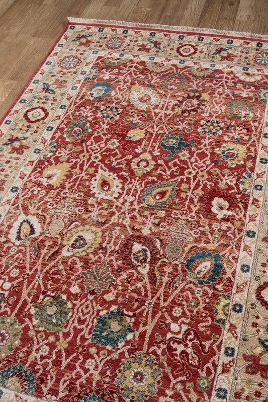 Momeni Lenox Red Traditional