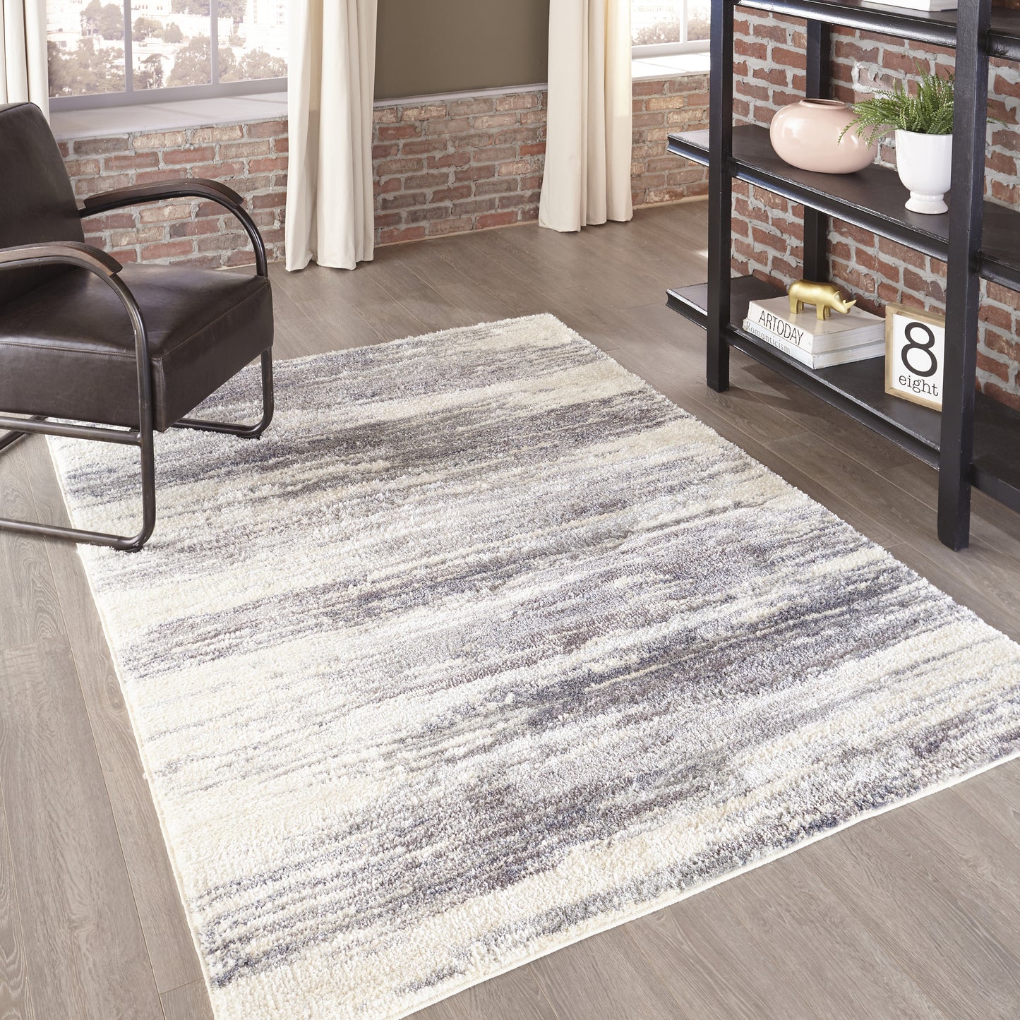 Momeni Lima Grey Contemporary