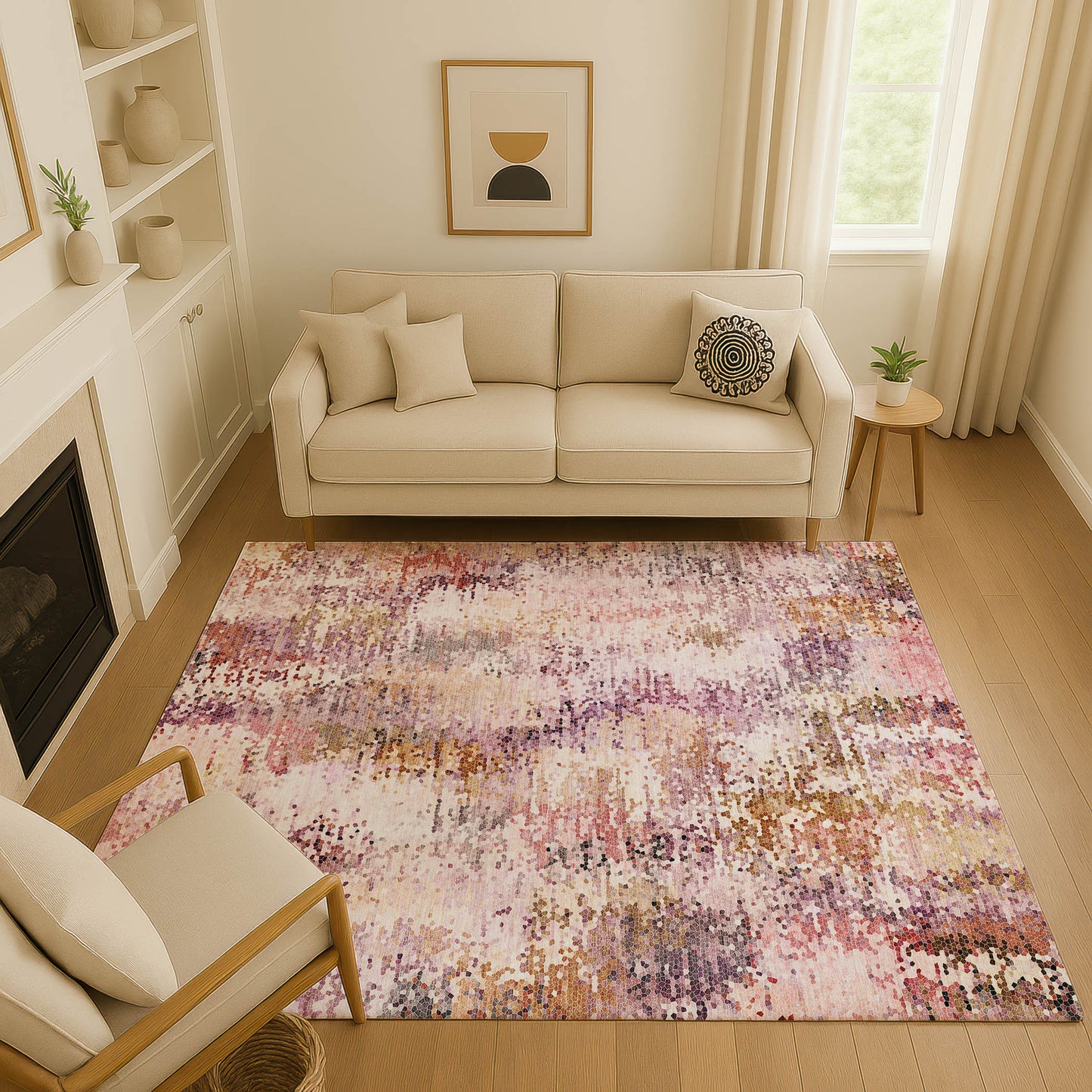 Dalyn Rugs Lumara Blush Transitional