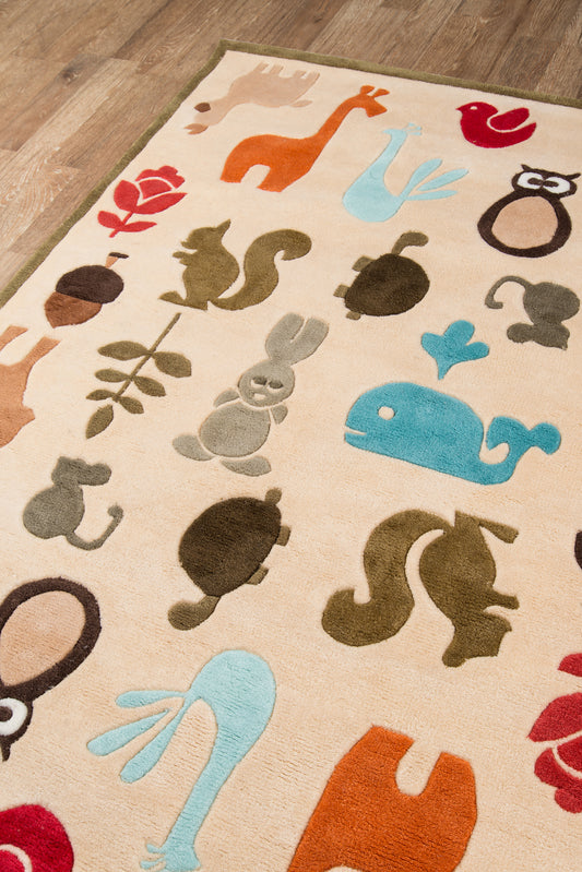Momeni Lil Mo Whimsy Ivory Contemporary
