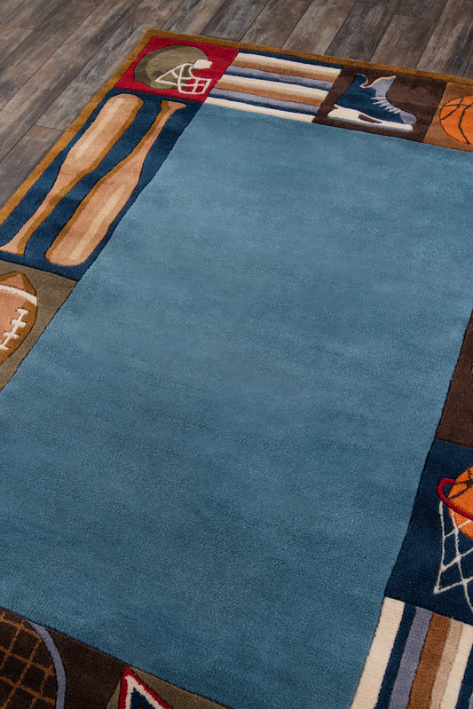 Momeni Lil Mo Whimsy Denim Contemporary