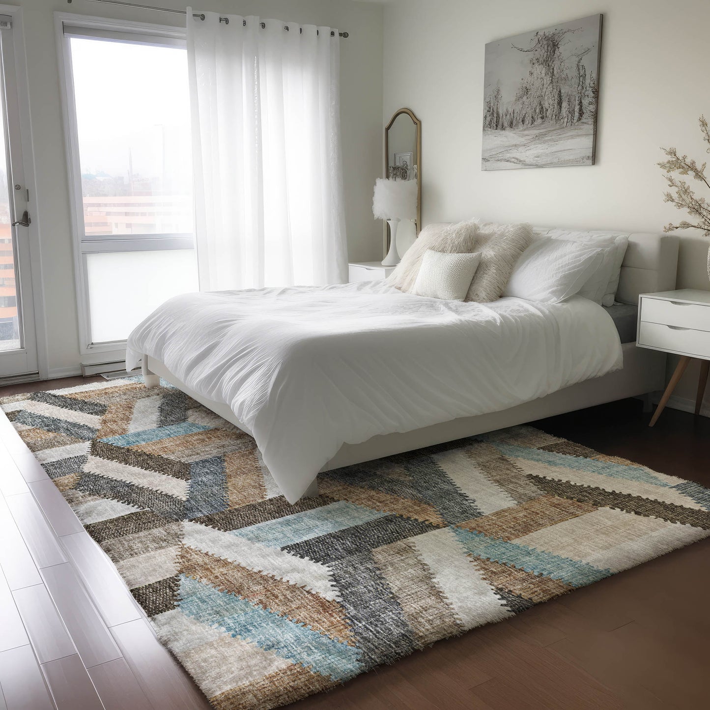 Dalyn Rugs Lorenzo Brown Transitional