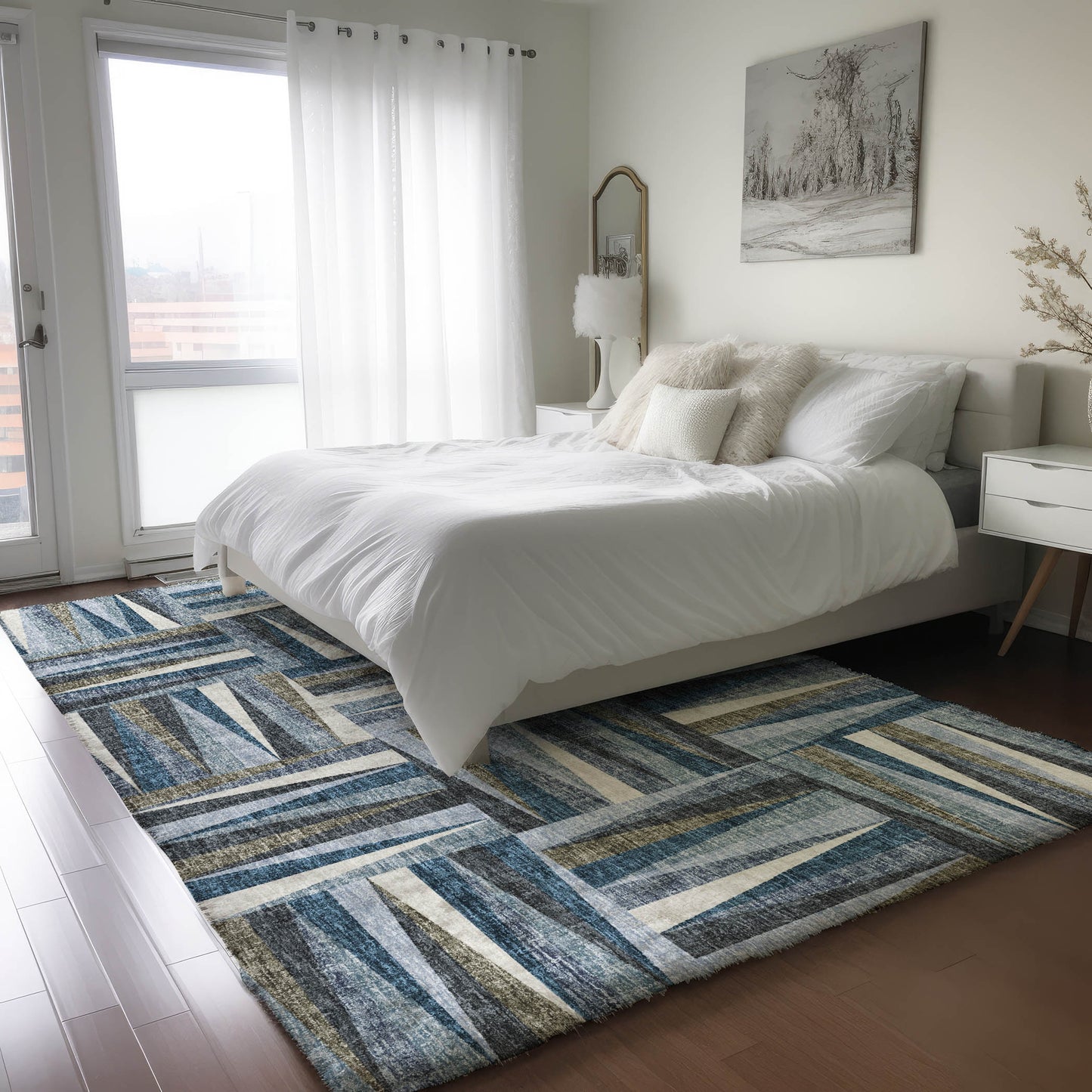 Dalyn Rugs Lorenzo Denim Transitional