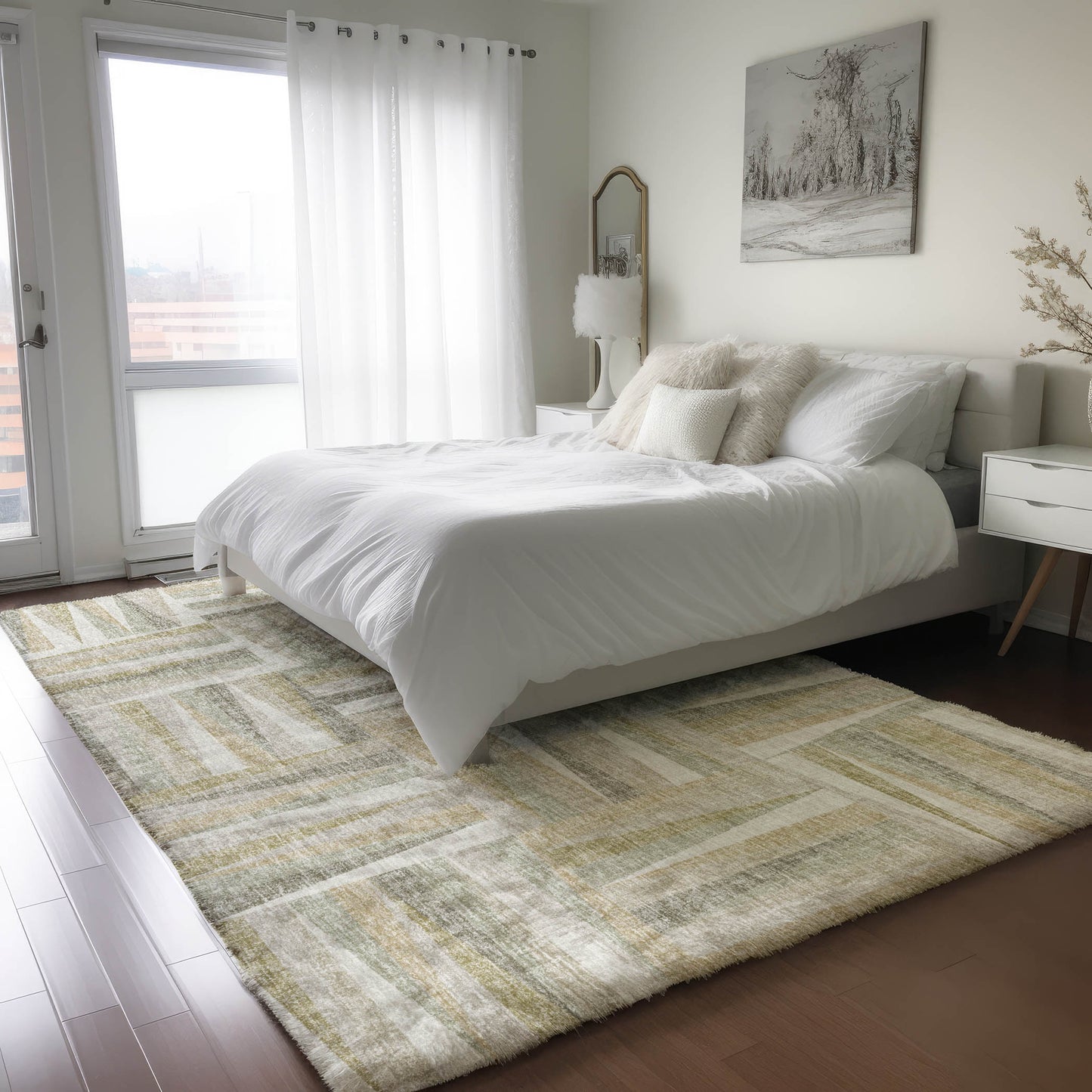 Dalyn Rugs Lorenzo Linen Transitional