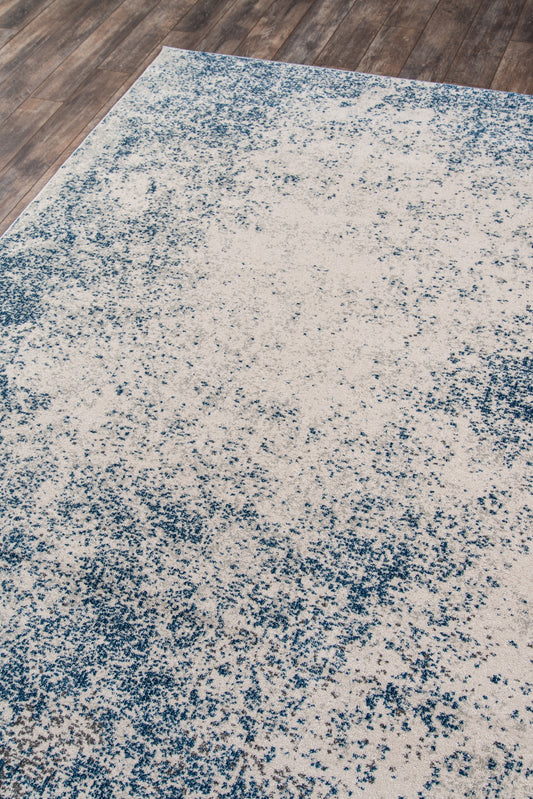 Momeni Loft Blue Transitional