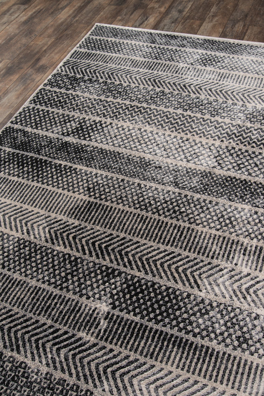 Momeni Logan Grey Contemporary