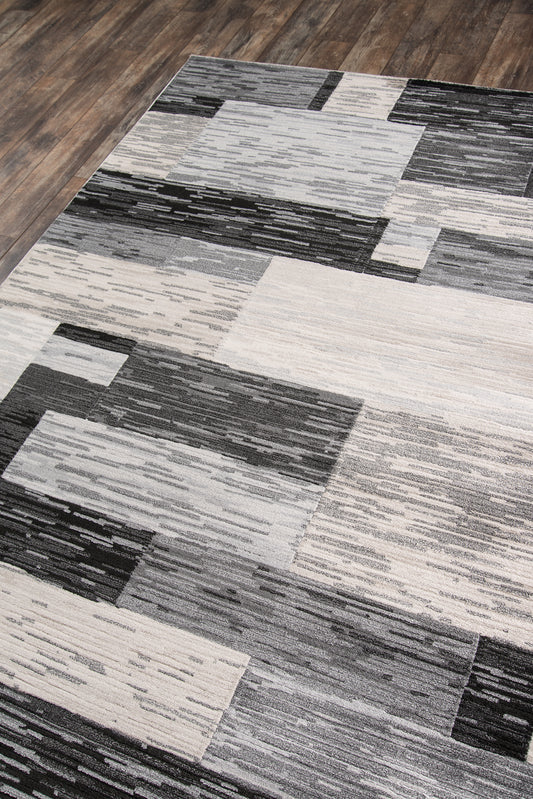Momeni Logan Charcoal Contemporary