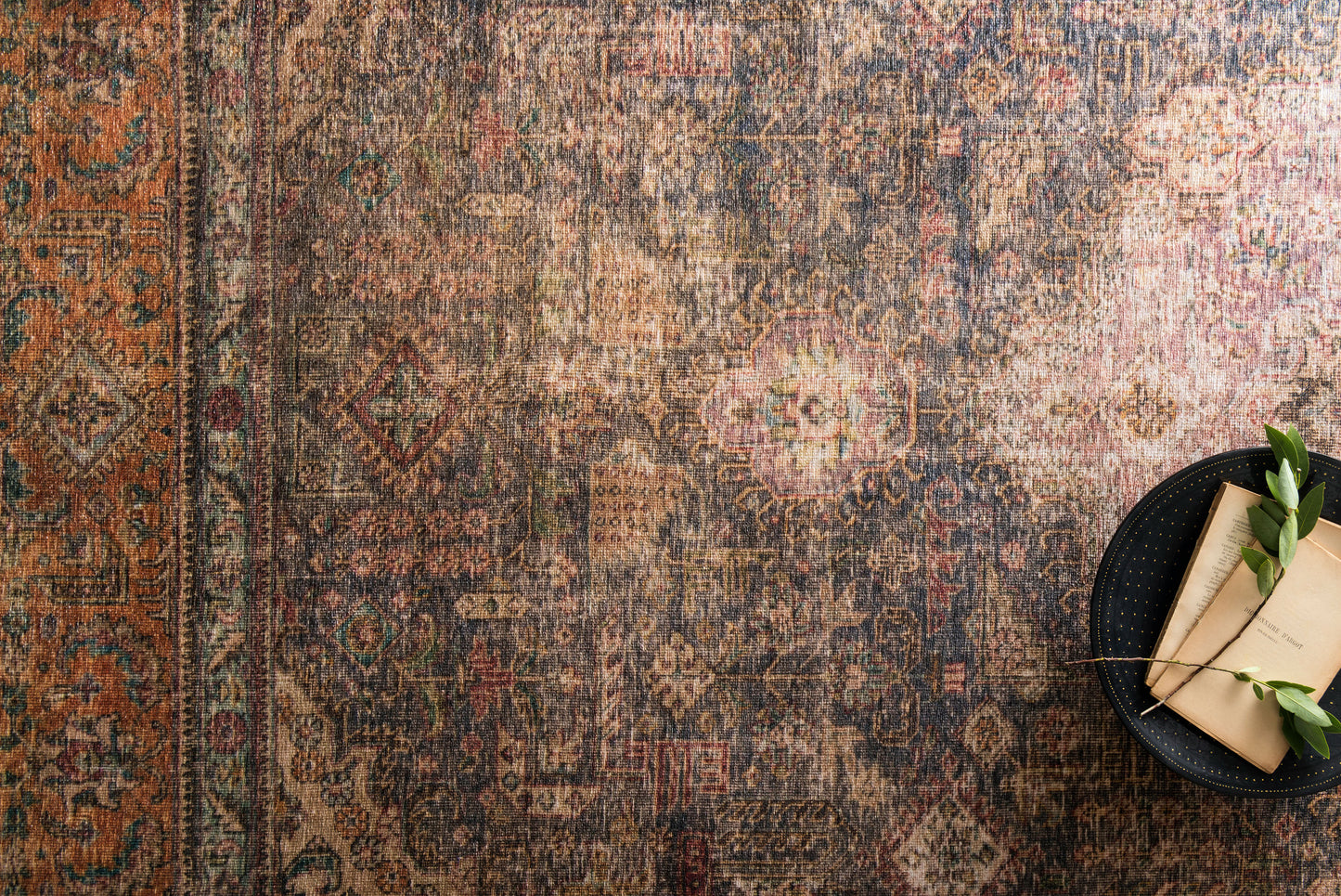 Loloi II Loren Plum Multi Transitional