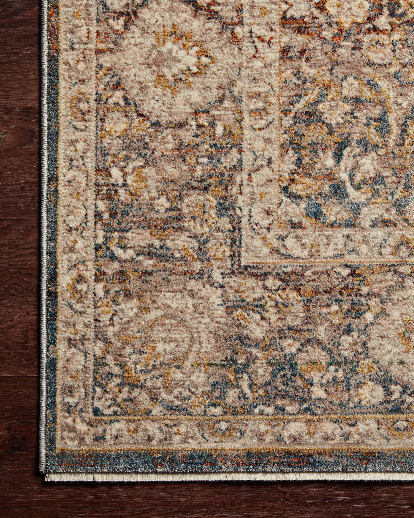 Loloi Lourdes Charcoal Ivory Traditional
