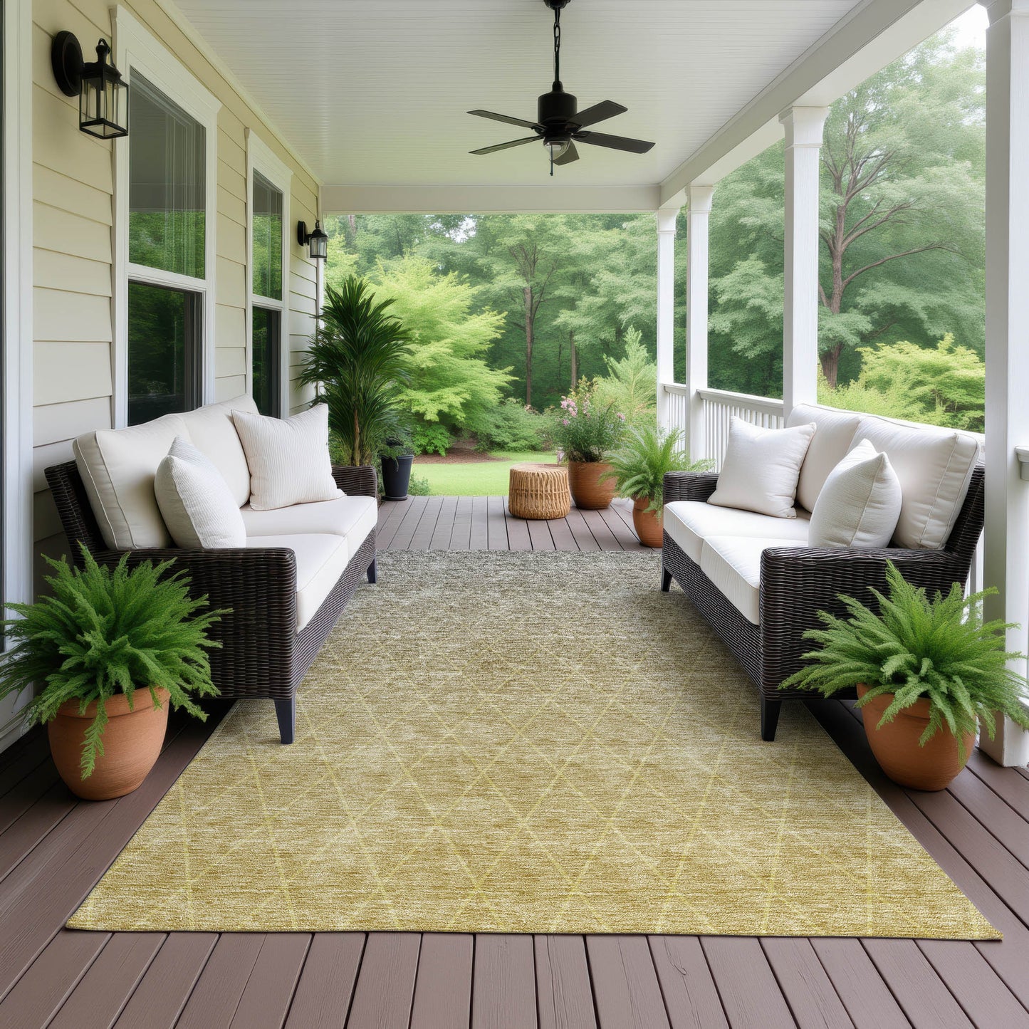 Dalyn Rugs Lazio Gold transitional