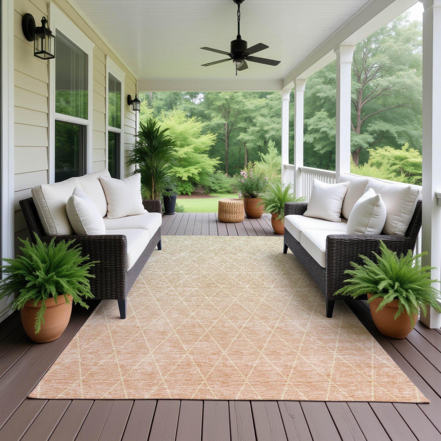 Dalyn Rugs Lazio Salmon transitional