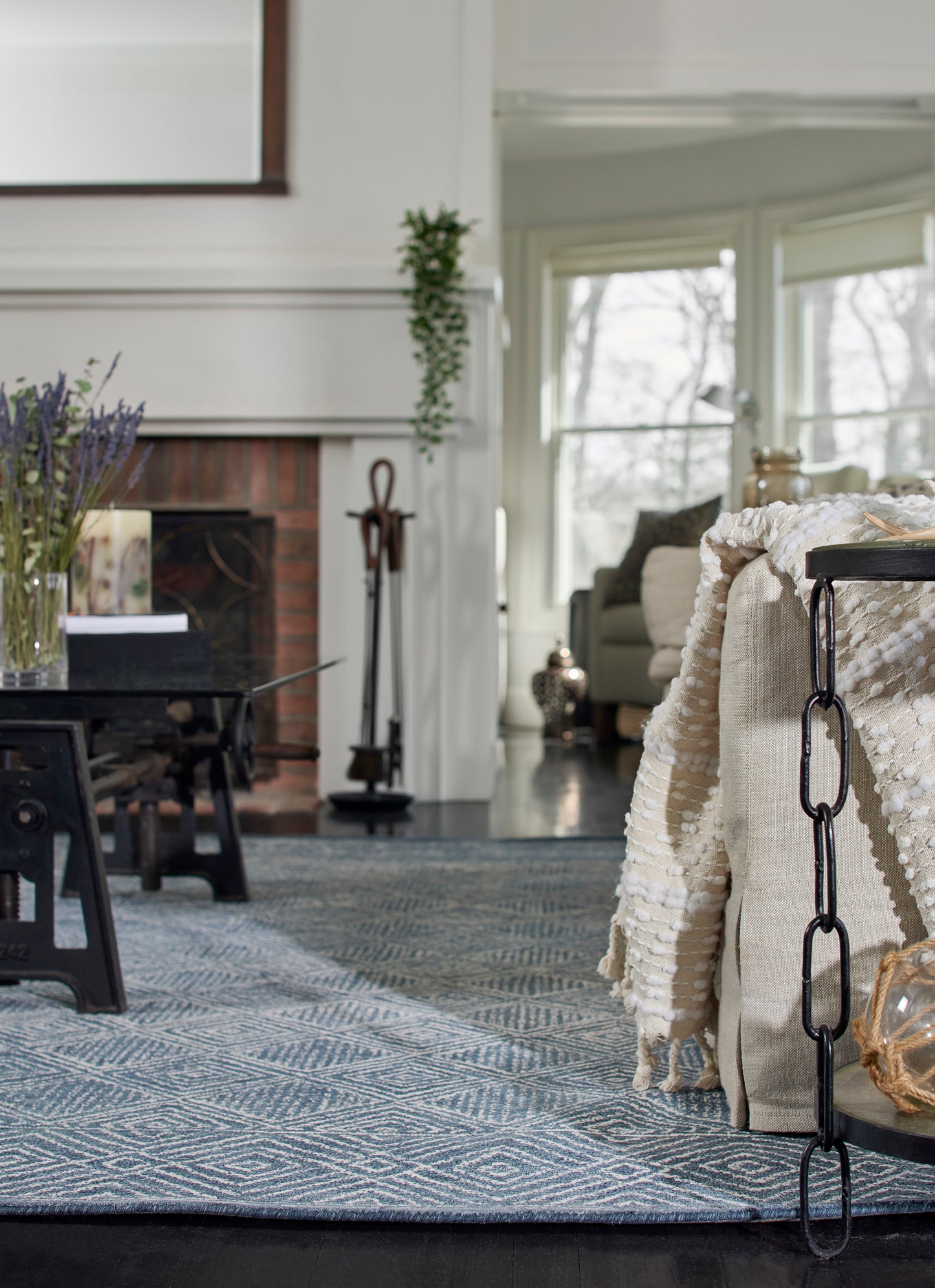 Momeni Mallorca Denim Contemporary