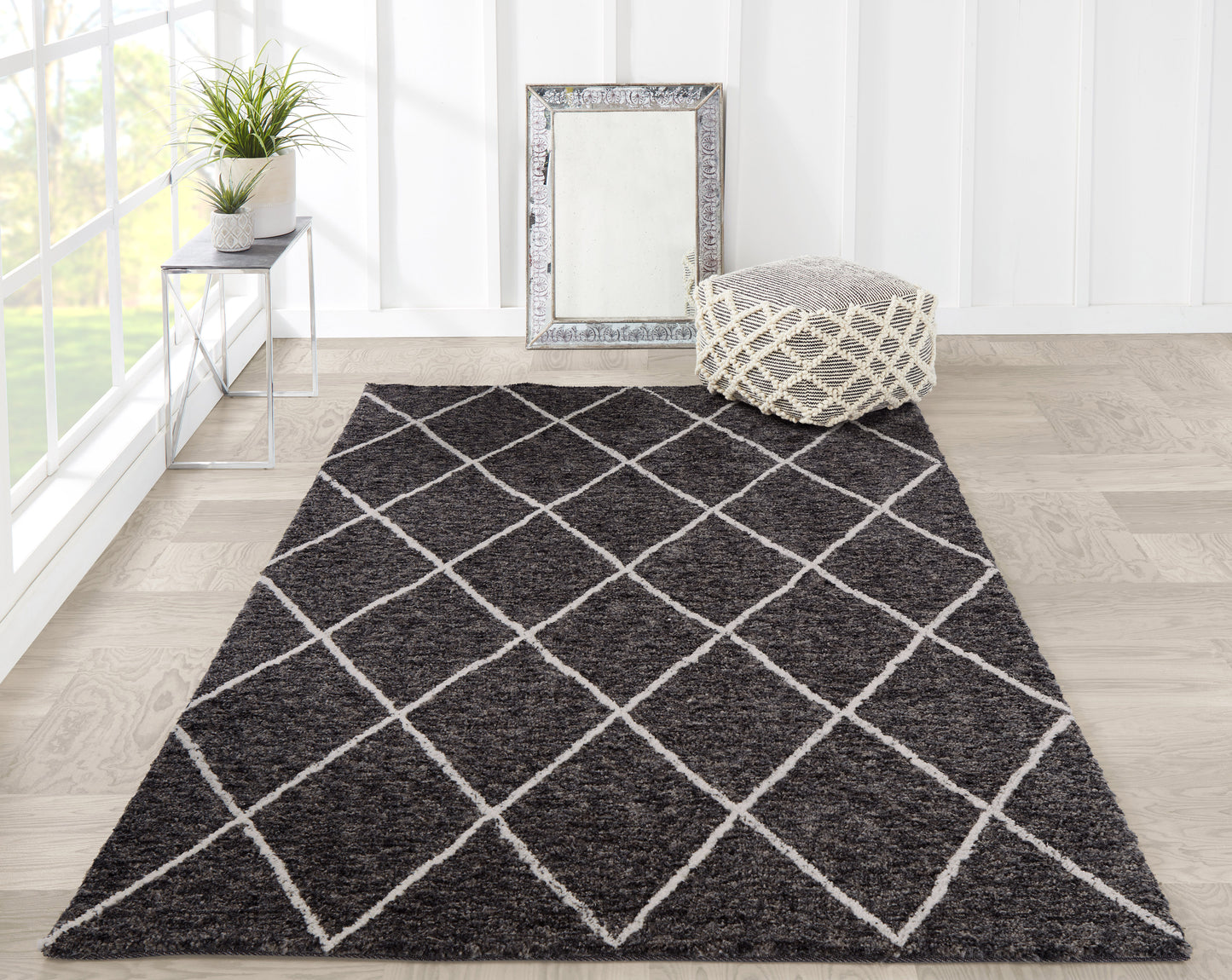Momeni Margaux Charcoal Contemporary