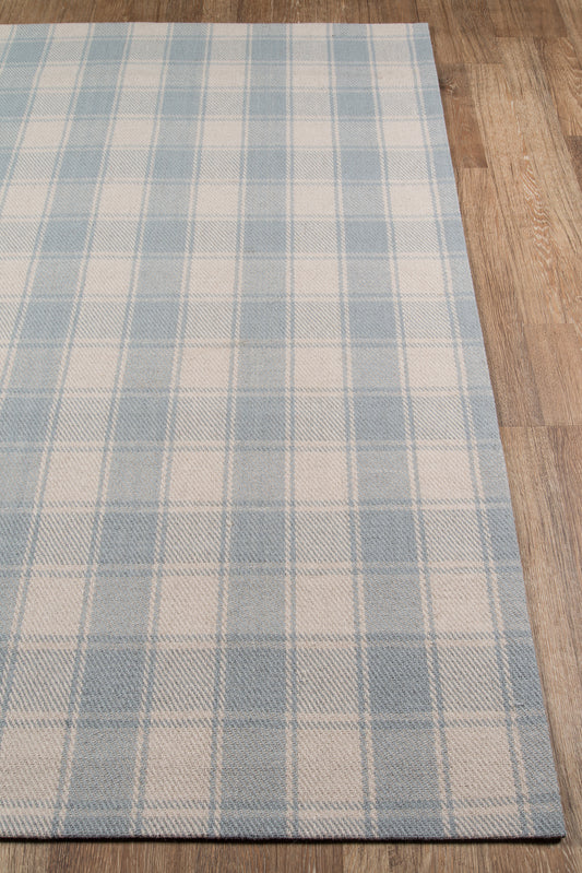 Erin Gates Marlborough Light Blue Modern