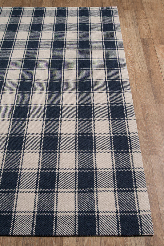 Erin Gates Marlborough Navy Modern