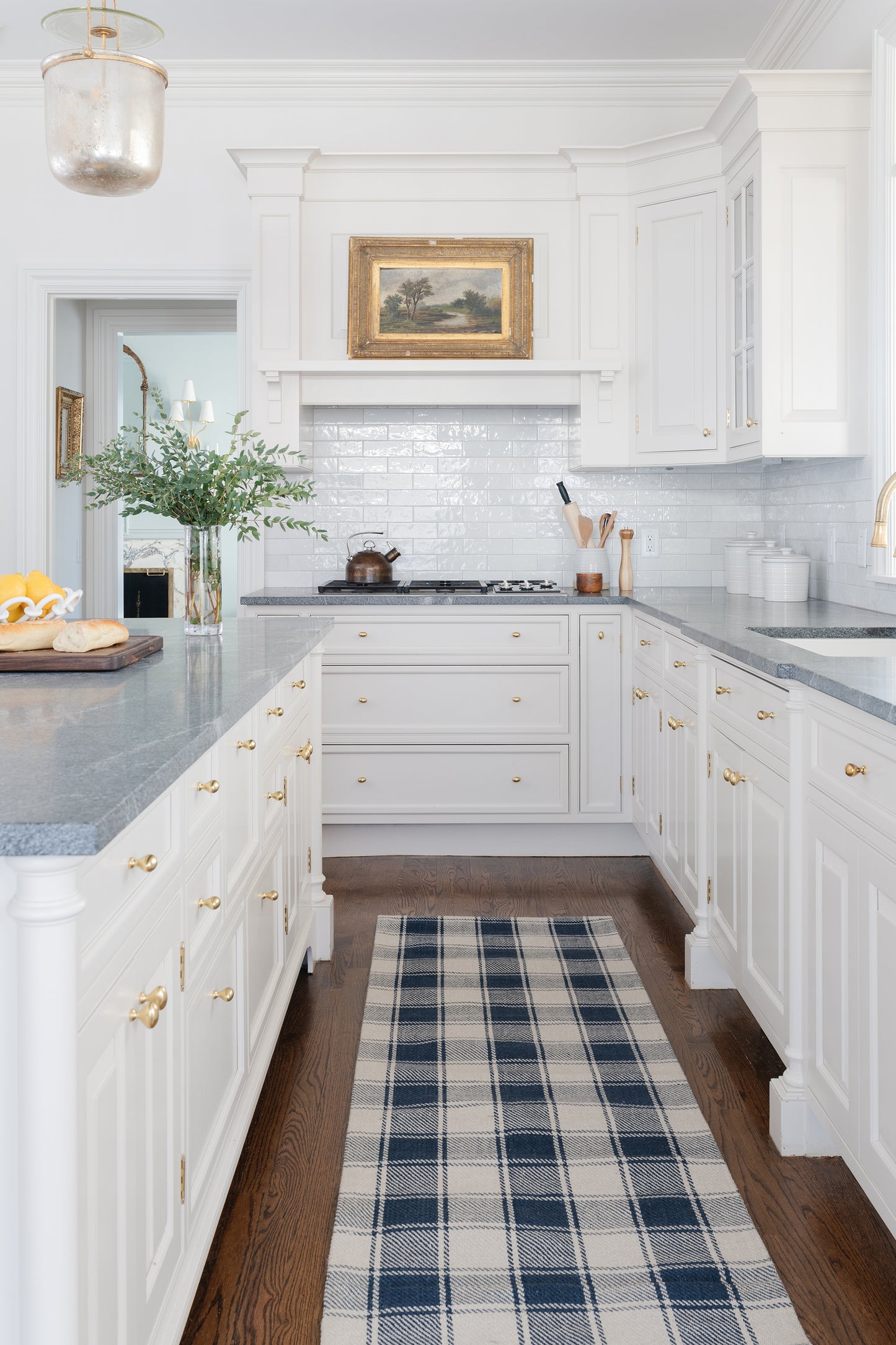 Erin Gates Marlborough Navy Modern