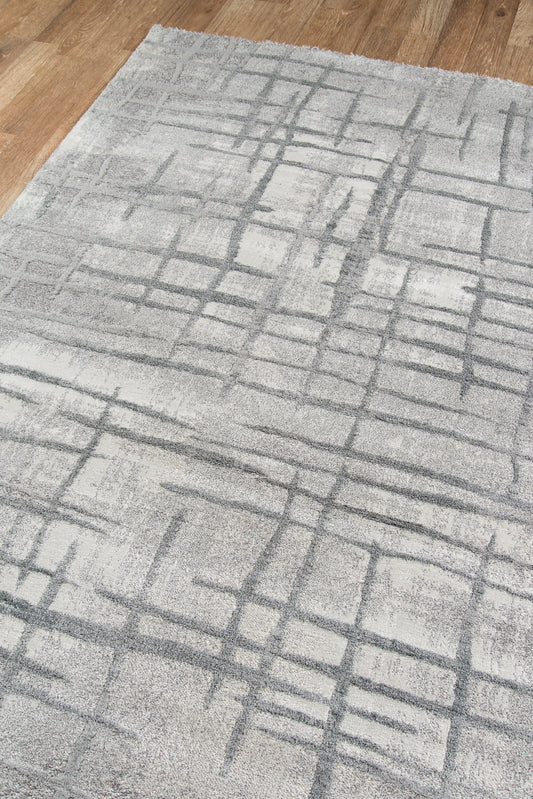 Momeni Matrix Grey Modern
