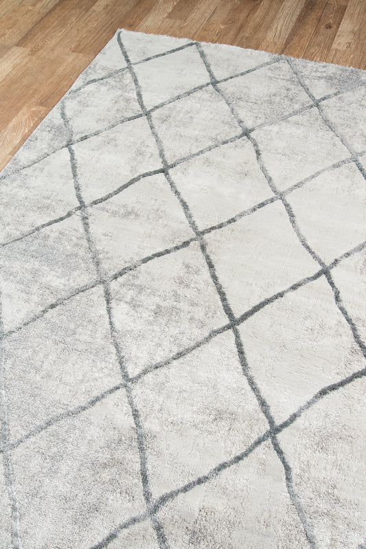 Momeni Matrix Grey Modern