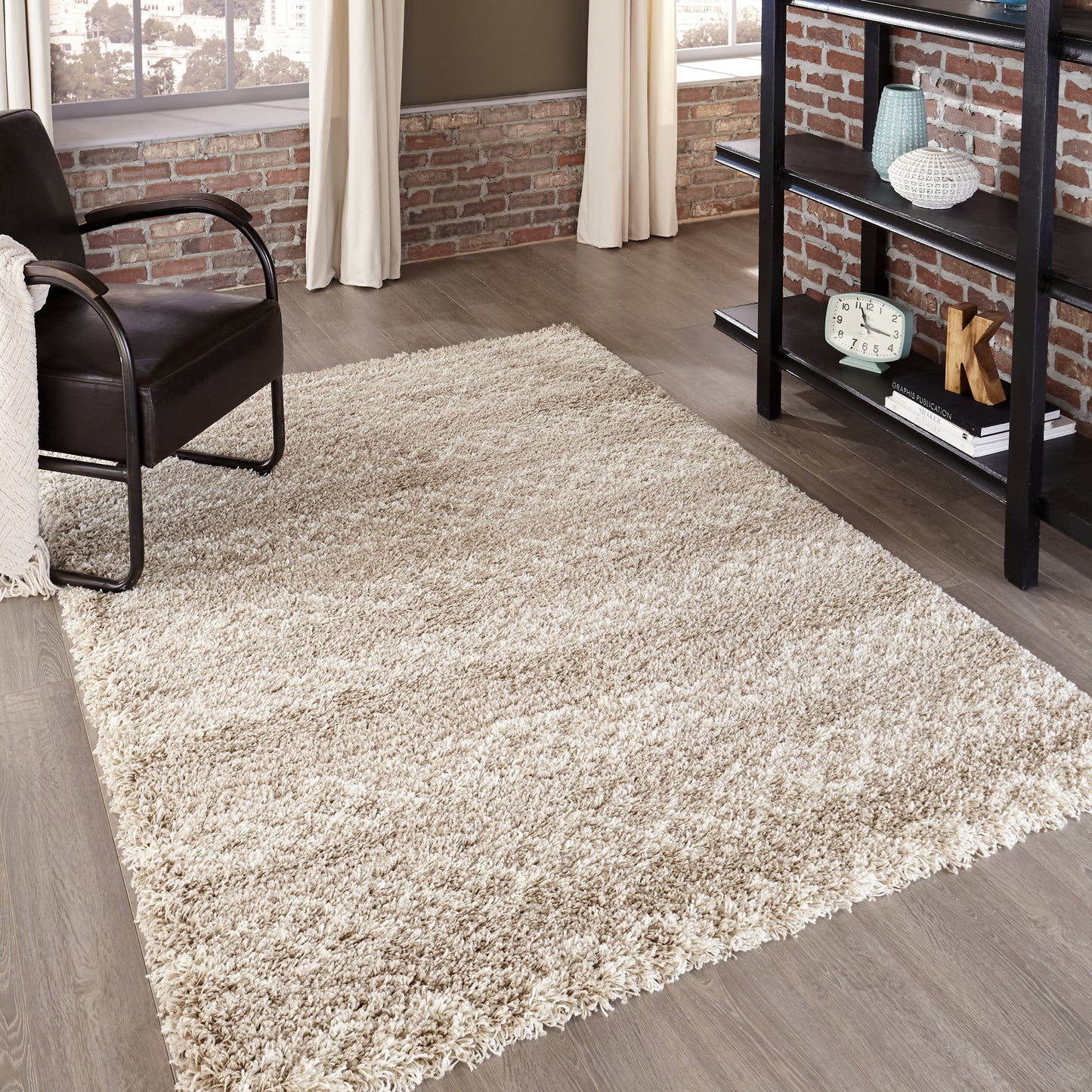 Momeni Maya Beige Contemporary