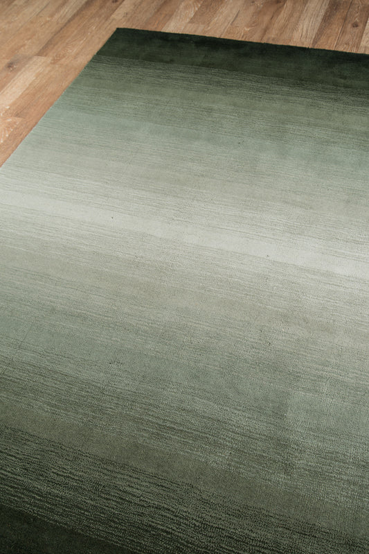 Momeni Metro Forest Green Contemporary