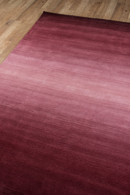 Momeni Metro Plum Contemporary
